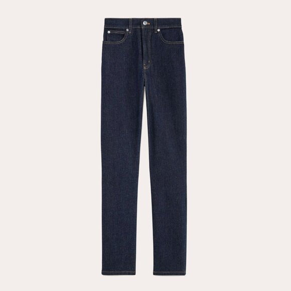 Everlane Women's Way-High® Slim Jean in Pure Blue, Size 27 - Picture 3 of 4